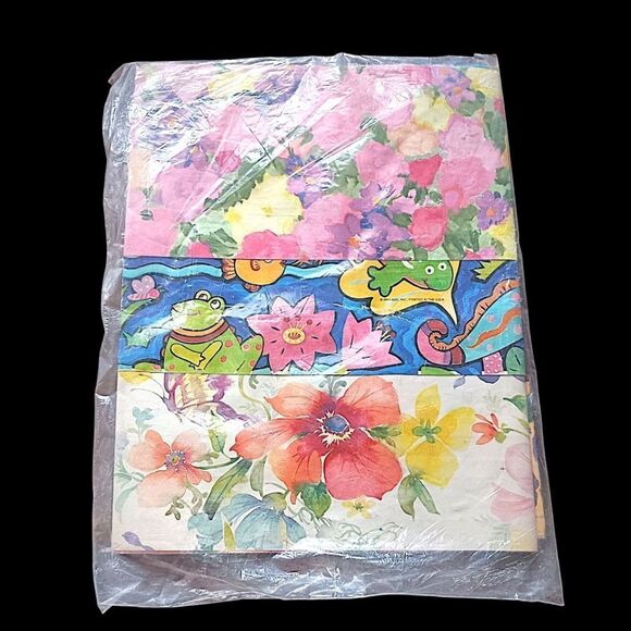 American Greetings Wrapping Paper Gift Wrap NEW Full Sheets 50 Sq Ft COLORFUL - Picture 16 of 16